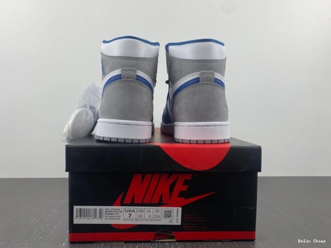 Bmlin Shoes Jordan OG 1 High True DZ5485-410 Air Blue 0808
